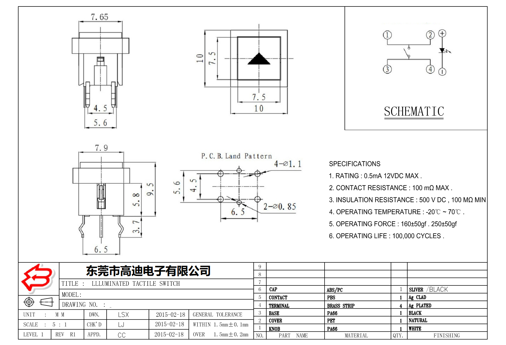 TACT-LED-355 (图1)